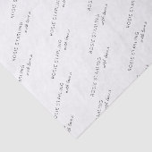 Aangepaste bedrijfsnaam met Liefde Tissuepapier (Detail)