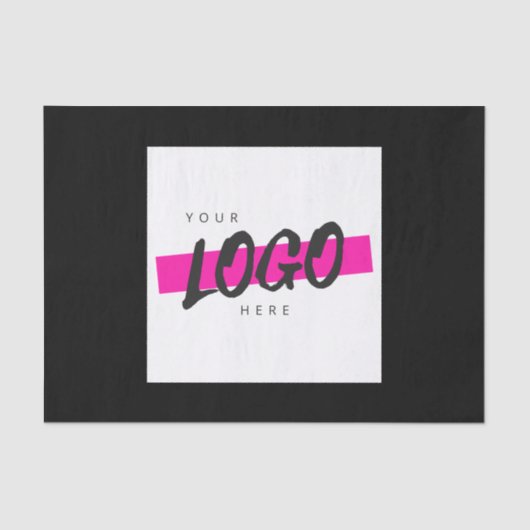 Aangepaste bedrijfspakketten voor Logo Tissuepapier (Voorkant)