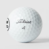 Aangepaste bedrijfspremie Logo Golfballen (Logo)