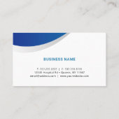 Aangepaste bedrijfspromoties visitekaartje (Achterkant)