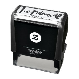 Aangepaste bedrijfsstempel BEHANDELD MET VERLIES Zelfinktende Stempel