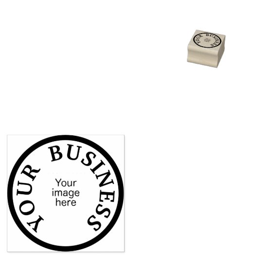 Aangepaste bedrijfsstempel 	rubberstempel (Gestempeld)