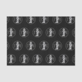 Aangepaste bedrijfsverpakking voor Logo Tissuepapier (Voorkant)