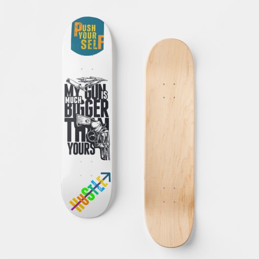 Aangepaste bedrukte skateboards (Voorkant)