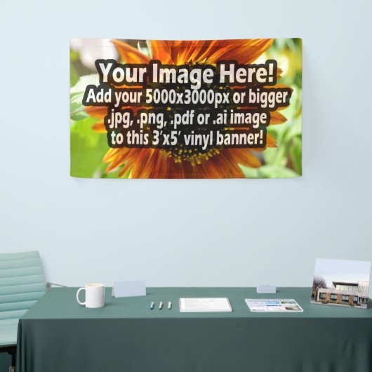 Aangepaste bedrukte Vinyl Banner Full-Colour Print (Beurs)