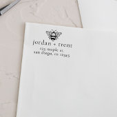 Aangepaste Bee Return Adres Stempel