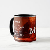 AANGEPASTE BEELDSCHERM EN Christelijk Monogram BEK Mok (Voorkant links)