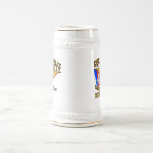 Aangepaste Beer Stein met roepteken Bierpul (Center)