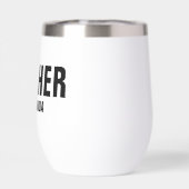 Aangepaste benaming leraar (Achterkant)