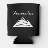 Aangepaste bergtop logo drank koelbox blikjeskoeler (Voorkant)