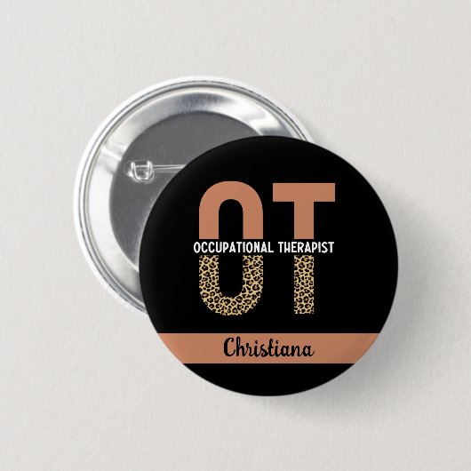 Aangepaste beroepsethandelaar bij waardetoevoeging ronde button 5,7 cm (Voorkant /achterkant)