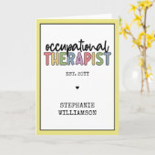 Aangepaste beroepsethandelaar OT Kaart (Gele Bloem)