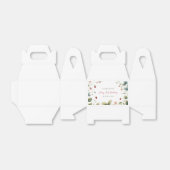 Aangepaste Berry Eerste Verjaardag Aardbei Bedankdoosjes (Uitgevouwen)