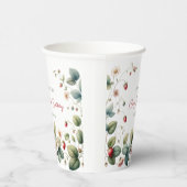 Aangepaste Berry Eerste Verjaardag Papieren Bekers (Rechts)