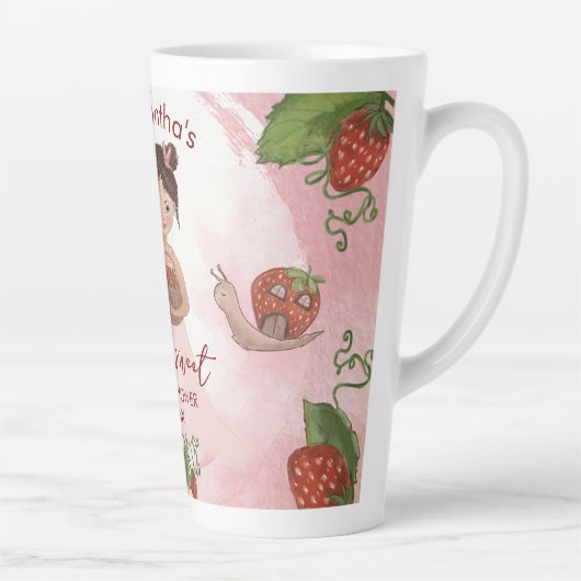 Aangepaste Berry Sweet Baby shower Keepsake Mok (Rechts)