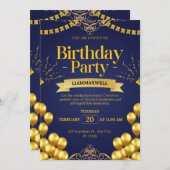 Aangepaste Berry-thema verjaardagsuitnodiging | be Kaart (Voorkant / Achterkant)