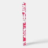 Aangepaste beschadiging roze wijzigen Case-Mate iPhone case (Achterkant / Links)
