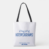 Aangepaste beste leraar moderne leuke canvas tas (Achterkant)