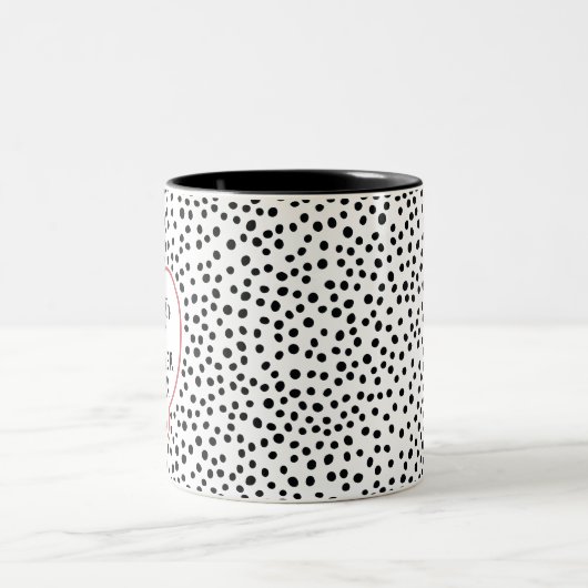 Aangepaste beste leraar ooit Mok Apple (Center)