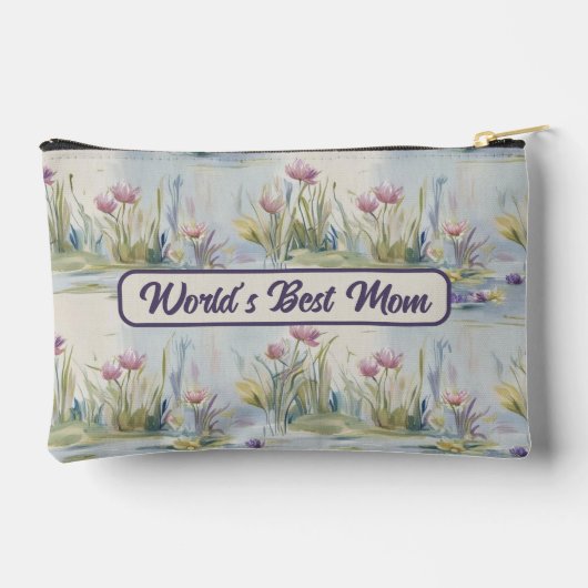 Aangepaste Beste Mama Ooit Botanische Waterverf Bl Etui (Achterkant)