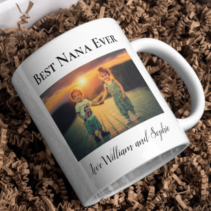 Aangepaste Beste Nana Ooit Foto Koffiemok