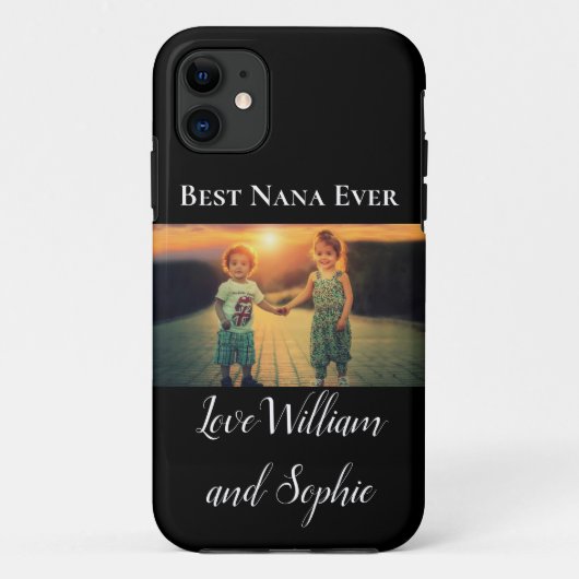 Aangepaste Beste Oma Ooit Foto  Case-Mate iPhone Case (Achterkant)