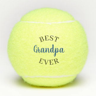 Aangepaste beste opa papa gramps ooit tennisballen