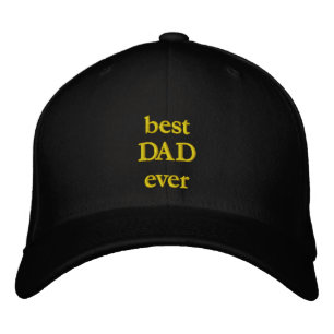 Aangepaste Beste PAPA Ooit Tekst Modern Geborduurde Pet