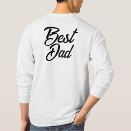 Aangepaste Beste Papa PROBLEEM OPLOSSEN Mannen Gra T-shirt