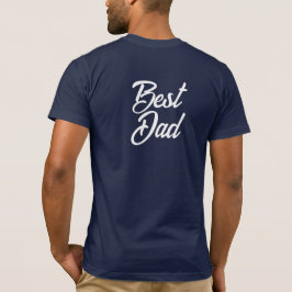 Aangepaste Beste Papa PROBLEEM OPLOSSEN Mannen Gra T-shirt