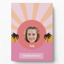 Aangepaste beste vriend voor eeuwig moderne fotowe