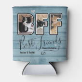 Aangepaste beste vrienden maken het leven beter Fo Blikjeskoeler (Voorkant)