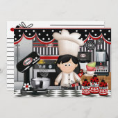 Aangepaste bestelling # 5a - Kaarten voor catering (Voorkant / Achterkant)