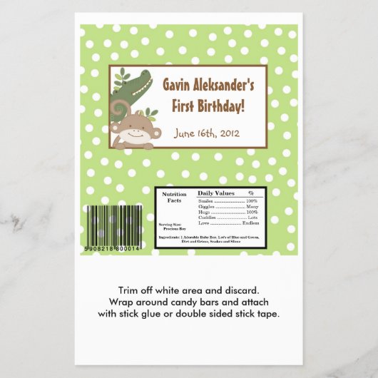 Aangepaste bestelling - Krista Glass Flyer (Voorkant)