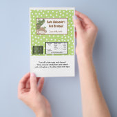 Aangepaste bestelling - Krista Glass Flyer (Hand)