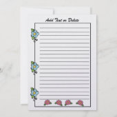 Aangepaste bestelling nr. 1 - Kaarten voor caterin (Achterkant)