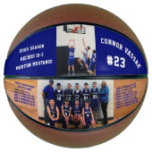 Aangepaste bestelspeler, coach Aangepaste foto Bas Basketbal (Voorkant)