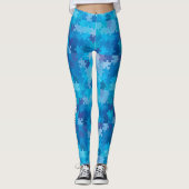 Aangepaste bewustwording van autisme leggings (Voorkant)