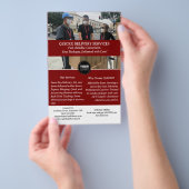 Aangepaste bezorgservice flyer (Hand)
