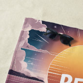 Aangepaste BFF Beste Vrienden Chibi BFF Gepersonal Strandlaken (In situ)