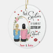 Aangepaste BFF-naam Ornament (Links)