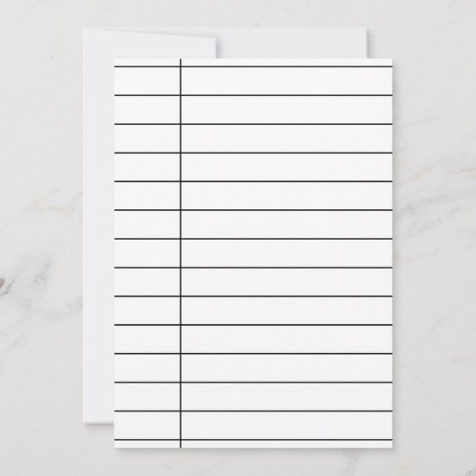 Aangepaste bibliotheek uitleenkaart verjaardagsfee kaart (Achterkant)