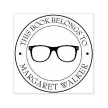 Aangepaste bibliotheekstempel - Ex libris - Bladpl