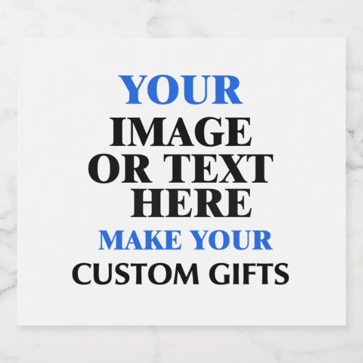 Aangepaste bierflesetiketten, uniek gepersonalisee bier etiket (Enkel label)