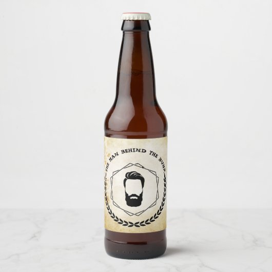 Aangepaste Bierlabels voor nieuwe vaders Bier Etiket (Voorkant)