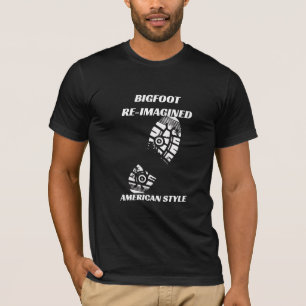 Aangepaste Big Foot Herbedacht Big Foot Funny Bigf T-shirt