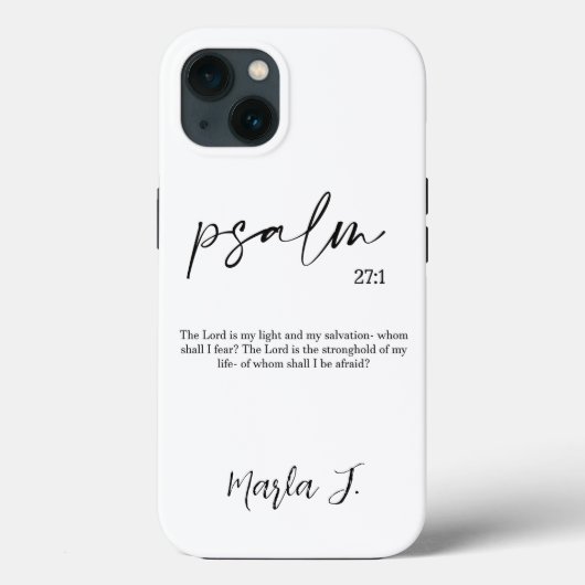 Aangepaste bijbel is eenvoudig Case-Mate iPhone case (Achterkant)