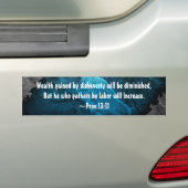 Aangepaste Bijbel Verse Christelijk Bumpersticker  (Op auto)