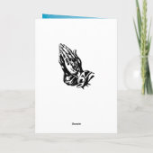 Aangepaste bijbel Verse Christelijk Kaart (Achterkant)