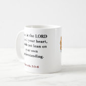 Aangepaste Bijbelvertrust in de LORD Koffiemok (Voorkant links)